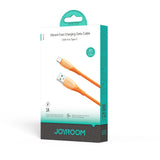 Joyroom S-A59 Vibrant Series 3A USB-A - USB-C Kabel 1,2 m - Orange
