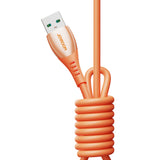 Joyroom S-A59 Vibrant Series 3A USB-A - USB-C Kabel 1,2 m - Orange