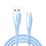 Joyroom S-A59 Vibrant Series 3A USB-A - USB-C kabel 1,2 m - blå