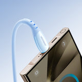 Joyroom S-A59 Vibrant Series 3A USB-A - USB-C kabel 1,2 m - blå