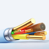 Joyroom S-A59 Vibrant Series 3A USB-A - USB-C kabel 1,2 m - blå