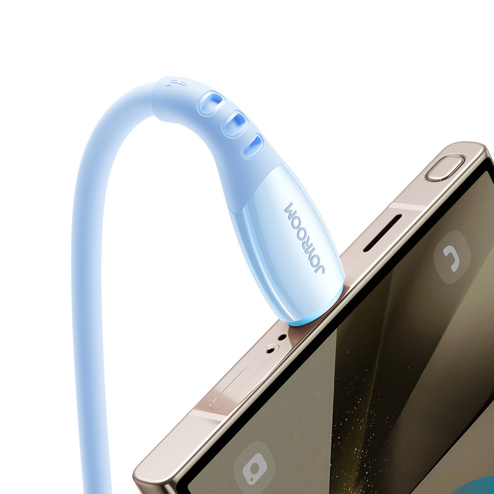 Joyroom S-A59 Vibrant Series 3A USB-A - USB-C kabel 1,2 m - blå