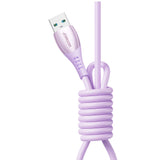 Joyroom S-A59 Vibrant Series 3A USB-A - USB-C Kabel 1,2 m - Purpur