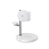 Joyroom JR-W23 Qi2 4-i-1 bordoplader med indbygget induktiv natlampe - hvid