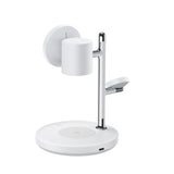 Joyroom JR-W23 Qi2 4-i-1 bordoplader med indbygget induktiv natlampe - hvid