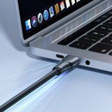 Joyroom S-A11 Surpass kabel 60W USB-C - USB-C 0,25m - sort