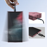 Joyroom S-A11 Surpass kabel 60W USB-C - USB-C 0,25m - sort