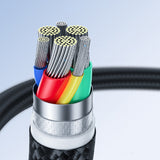 Joyroom S-A11 Surpass kabel 60W USB-C - USB-C 0,25m - sort