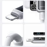 Joyroom S-A55 StarFlight 3A USB-A - Lightning kabel 1,2 m - hvid