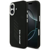 AMG Silicone Oversize Rhombs MagSafe Case til iPhone 17 - sort