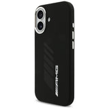 AMG Silicone Oversize Rhombs MagSafe Case til iPhone 17 - sort