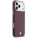 BMW Sign Full Wrapped Metal MagSafe Case til iPhone 17 Pro Max - Rød