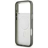 Karl Lagerfeld IML Aquarelle Karl & Choupette & Logo MagSafe Case for iPhone 17 Pro - Black