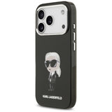 Karl Lagerfeld IML Aquarelle Karl & Logo MagSafe Case for iPhone 17 Pro - Black
