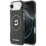 Karl Lagerfeld IML Choupette Head Logo MagSafe iPhone Air Case - Black