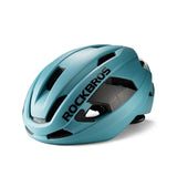 Rockbros LK-15 Carbon Fiber Bike Helmet 58-62cm - Lysblå