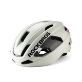 Rockbros LK-15 Carbon Fiber Bike Helmet 58-62cm - Lysgrå