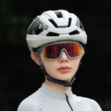 Rockbros LK-15 Carbon Fiber Bike Helmet 58-62cm - Lysgrå