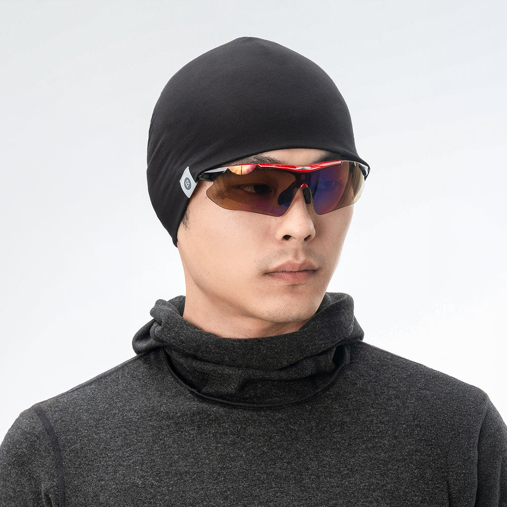 Rockbros YDM002 Tencel + Uldhat, én størrelse, sort