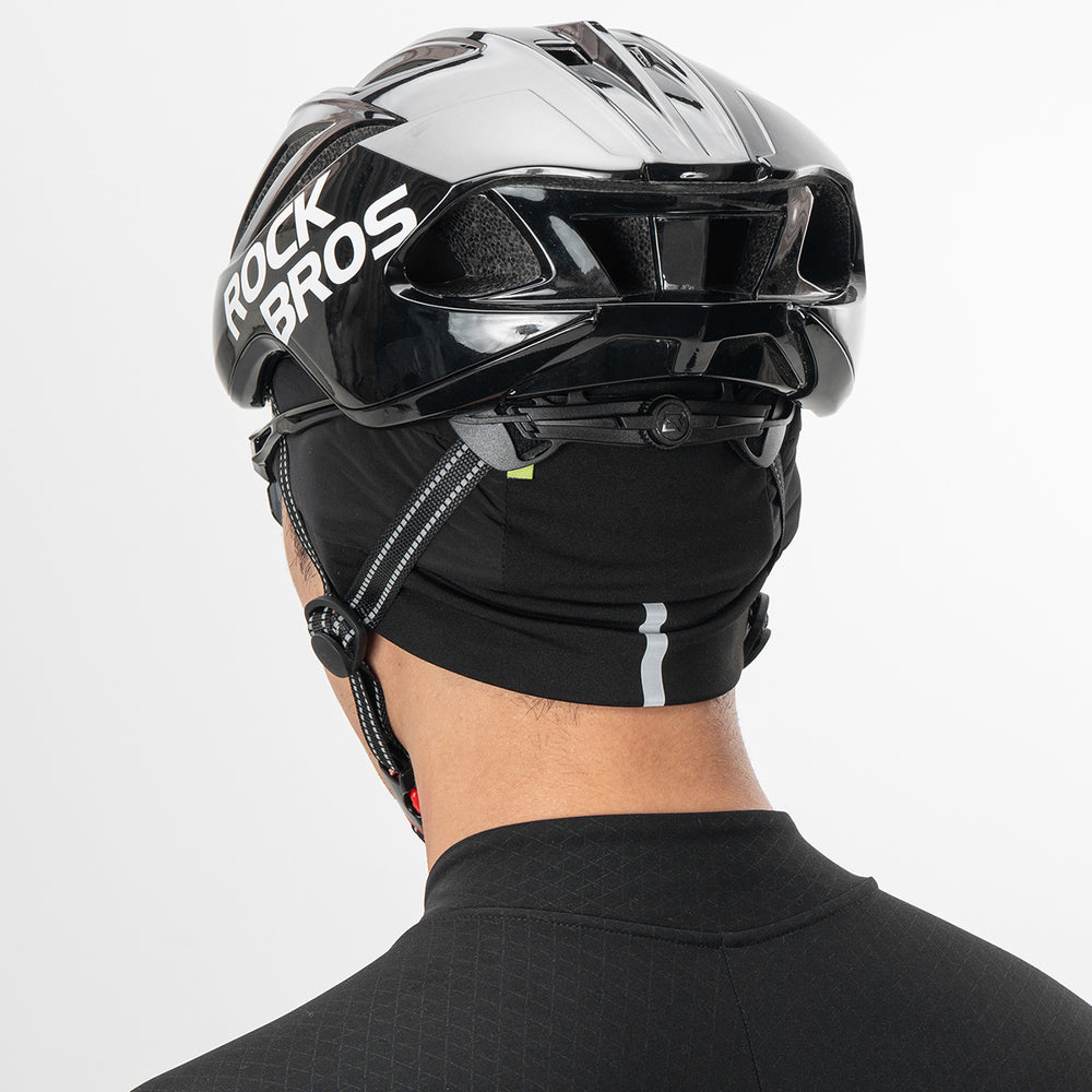 Rockbros M015 Vinter Reversible Cykling Cap Størrelse 54-61 cm - sort
