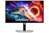 Samsung G80SH computer monitor 68.6 cm (27") 3840 x 2160 pixels 4K Ultra HD OLED Silver