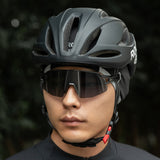 Rockbros M016 vintervindtæt cykelkappe Størrelse 54-61 cm - sort