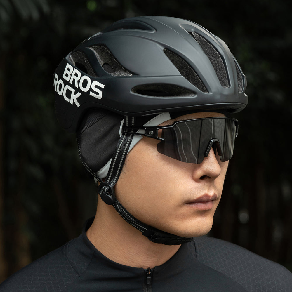 Rockbros M016 vintervindtæt cykelkappe Størrelse 54-61 cm - sort