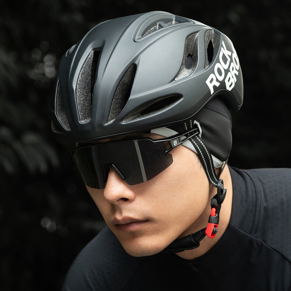Rockbros M016 vintervindtæt cykelkappe Størrelse 54-61 cm - sort