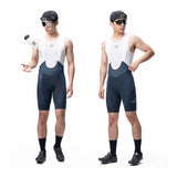 Rockbros YDDK009 Mænds cykelbybshorts med pad størrelse XXL - mørkblå