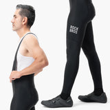 Rockbros 200021 Lange cykelbibsorts med pad størrelse XXXL - sort