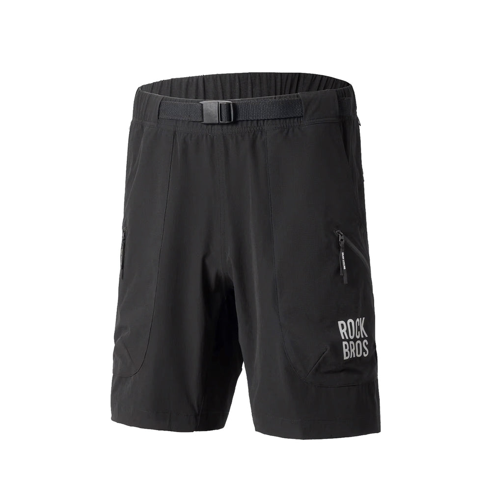 Rockbros YDDK015 shorts med bælte størrelse M - sort