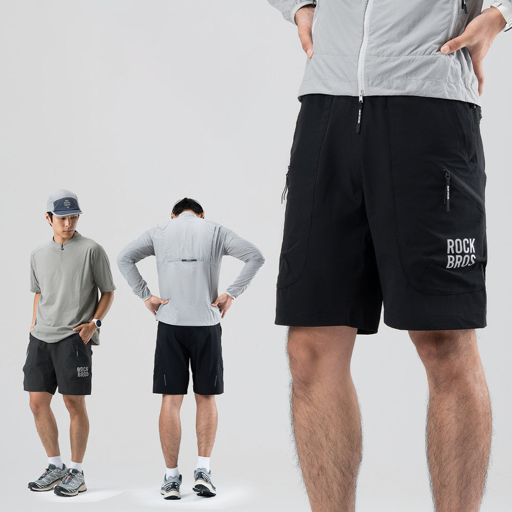 Rockbros YDDK015 shorts med bælte størrelse XL - sort