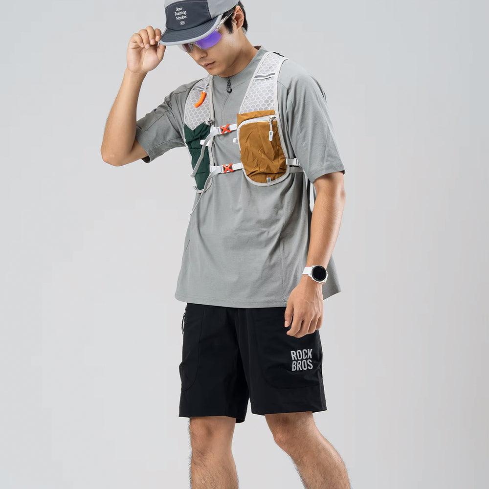 Rockbros YDDK015 shorts med bælte størrelse XXL - sort