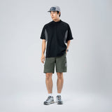 Rockbros YDDK015 shorts med bælte størrelse XXXL - grøn
