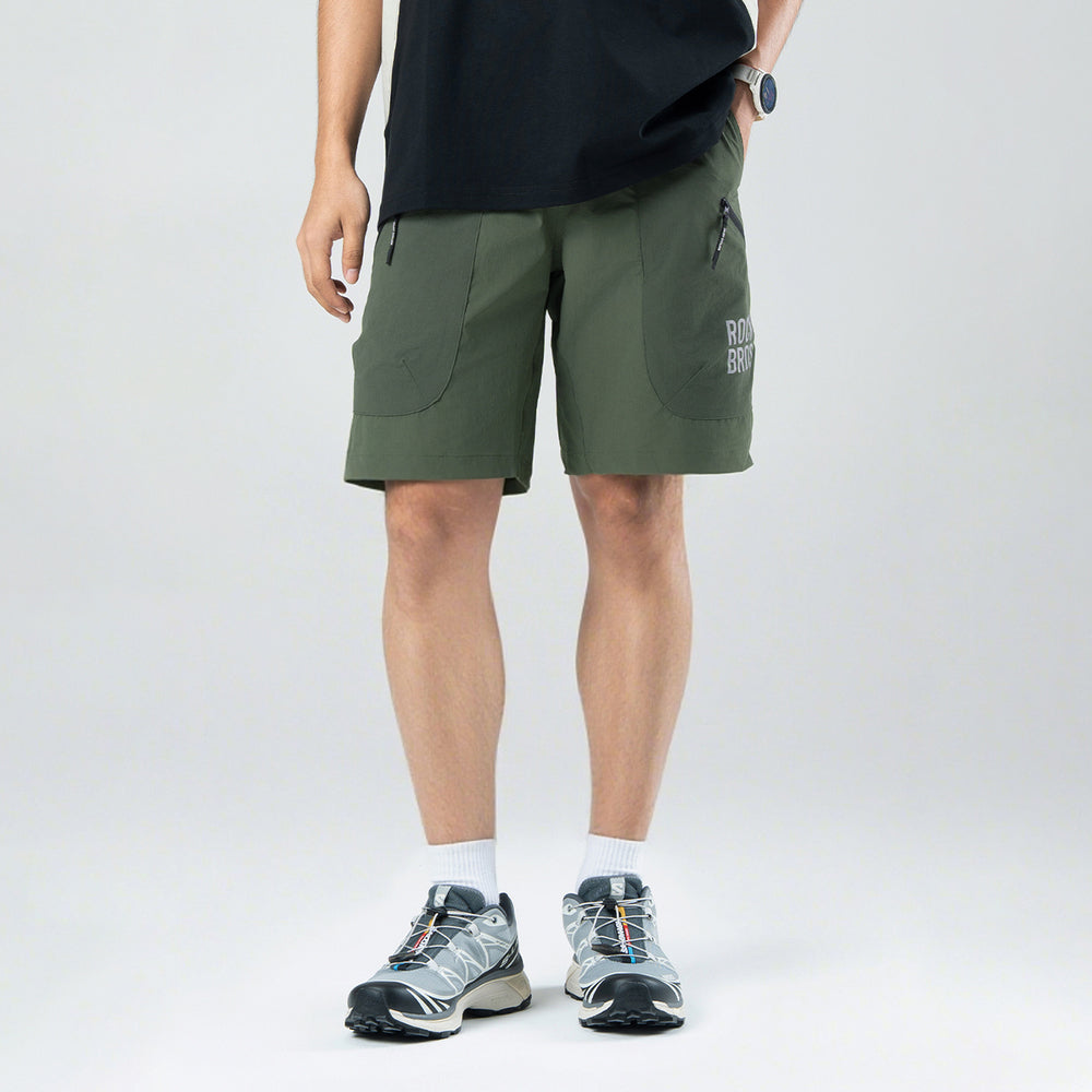 Rockbros YDDK015 shorts med bælte størrelse XXXL - grøn