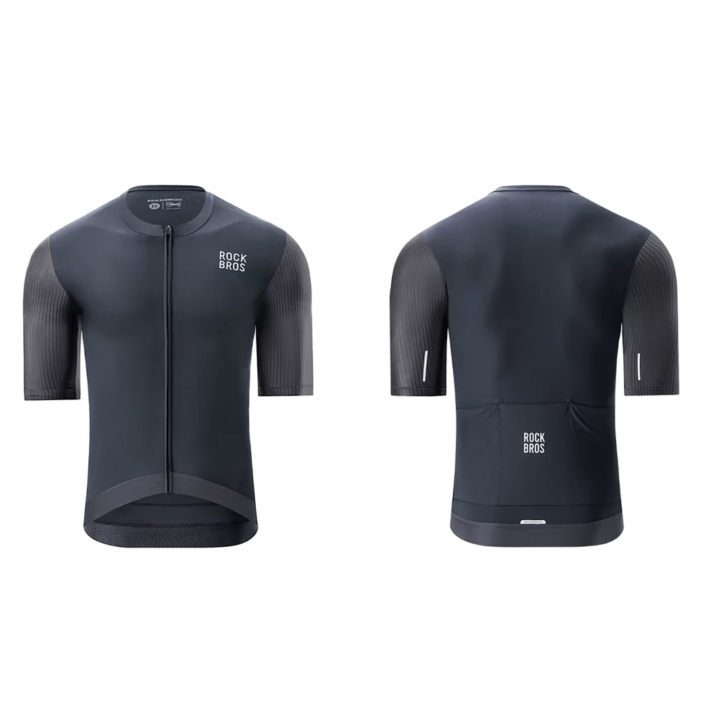 Rockbros 15200025 kortærmet cykeltrøje størrelse S - sort