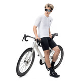 Rockbros 15200025 Short Sleeve Cycling Jersey Size L - White