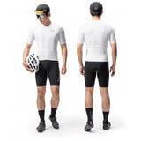 Rockbros YDDX011 Diamond Short Sleeve Cycling Jersey Size XL - White