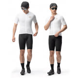 Rockbros YDDX011 Diamond Short Sleeve Cycling Jersey størrelse XXS - hvid
