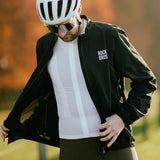 Rockbros YDCX008 Diamond Long Sleeve Cycling Jersey størrelse S - hvid