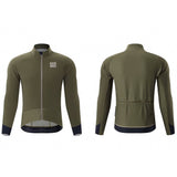 Rockbros YDWT014 Vinter Fleece Dobbeltlag cykeljakke M - Grøn