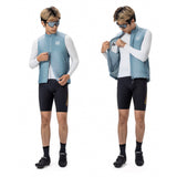 Rockbros YDMJ003 Forår/Høst Vindtæt vest størrelse XL - Blå