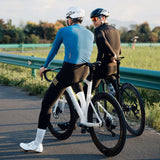Rockbros YDCK012-1 Lang Fleece Bib Tights med Pad størrelse XXL - sort