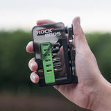 Rockbros Bike Tool Set med Mini Ratchet og Bits - Translucent Green