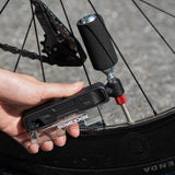 Rockbros Multitool Bike Tool Set med CO2-pumpe og ratchetnøgle - sort