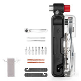 Rockbros Multitool Bike Tool Set med CO2-pumpe og ratchetnøgle - sort
