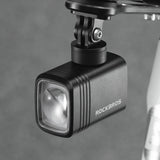 Rockbros M6 1000 lm front genopladelig cykellampe 2800 mAh - sort