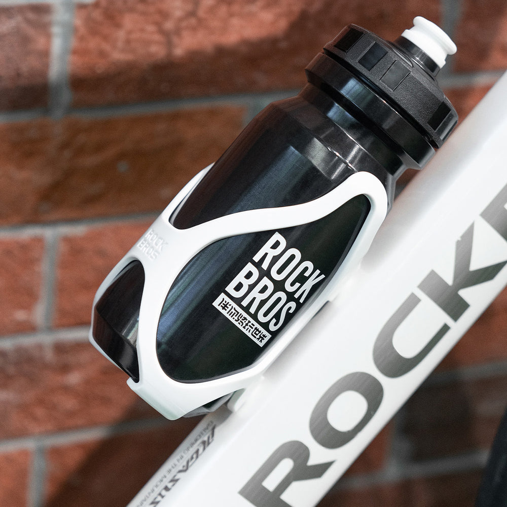 Rockbros LK24-H018 Flaskeholder Plastikkurv - hvid