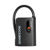 Rockbros L1 Mini trådløs pumpe 70 psi kompressor 200 mm Schrader slange længde - sort
