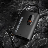 Rockbros L1 Mini trådløs pumpe 70 psi kompressor 200 mm Schrader slange længde - sort